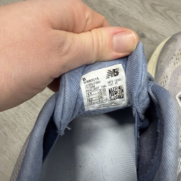 New Balance Unisex FF X 880 V15 W880C15 Blue Running Shoes Sneakers Sz M7 W8.5B - Picture 4 of 5